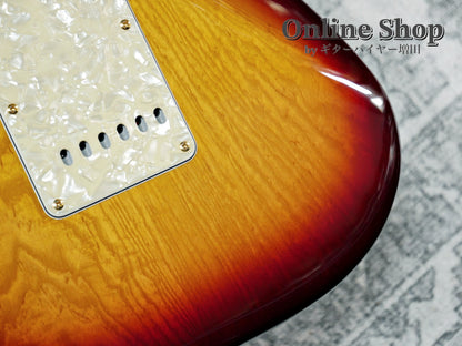 USED 1998 Fender Custom Shop MBS "J.W.Black" Eric Clapton Stratocaster "Quilted Maple Top" Dark Cherry Sunburst