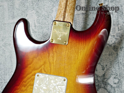 USED 1998 Fender Custom Shop MBS "J.W.Black" Eric Clapton Stratocaster "Quilted Maple Top" Dark Cherry Sunburst