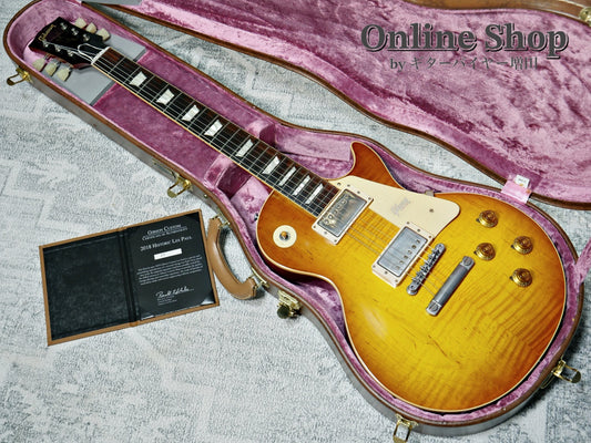 USED 2018 Gibson Custom Shop Historic Collection 1958 Les Paul Reissue VOS Royal Teaburst